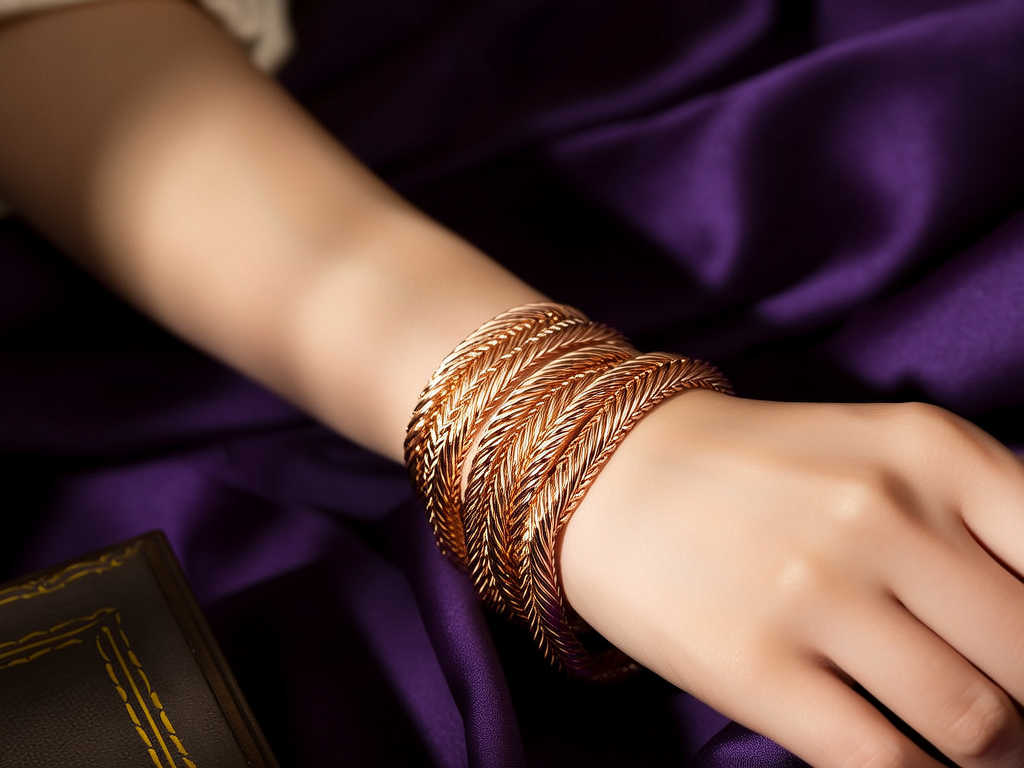 编织金手链图片大全 编织金手链图片大全